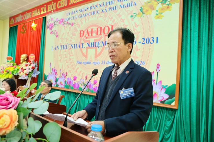 Đại hội Hội Cựu giáo chức xã Phú Nghĩa lần thứ nhất, 
nhiệm kỳ 2026-2031
- Ảnh 9.
