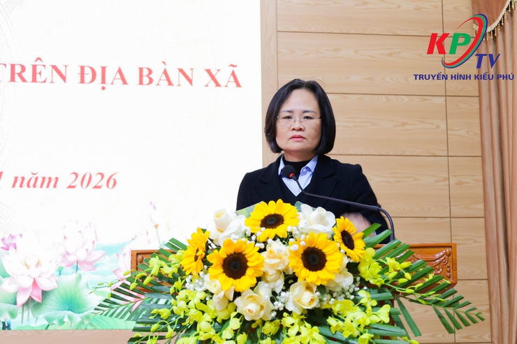 Xã Kiều Phú tổ chức Hội nghị công bố các quyết định hợp nhất các tổ chức Hội- Ảnh 9.