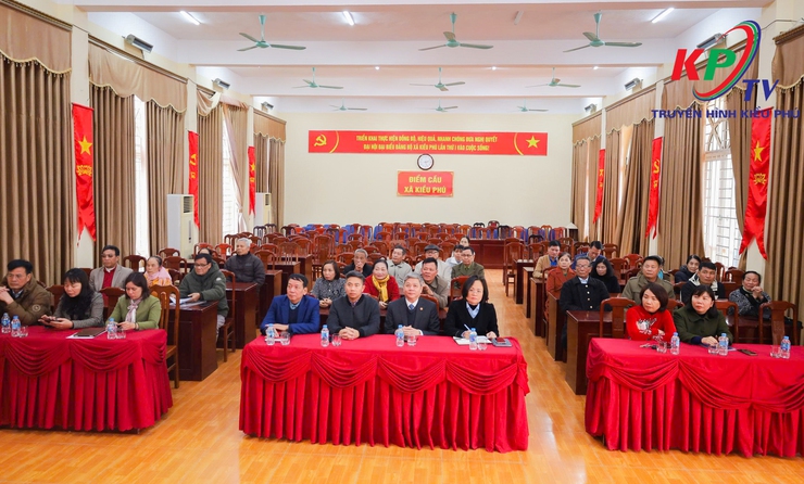 Xã Kiều Phú tổ chức Hội nghị công bố các quyết định hợp nhất các tổ chức Hội- Ảnh 1.