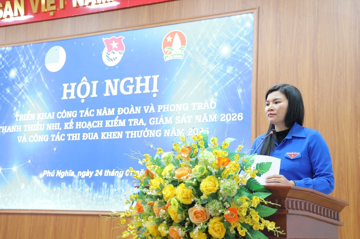 Đoàn Thanh niên cộng sản Hồ Chí Minh xã Phú Nghĩa triển khai công tác Đoàn và phong trào thanh thiếu nhi năm 2026- Ảnh 2.