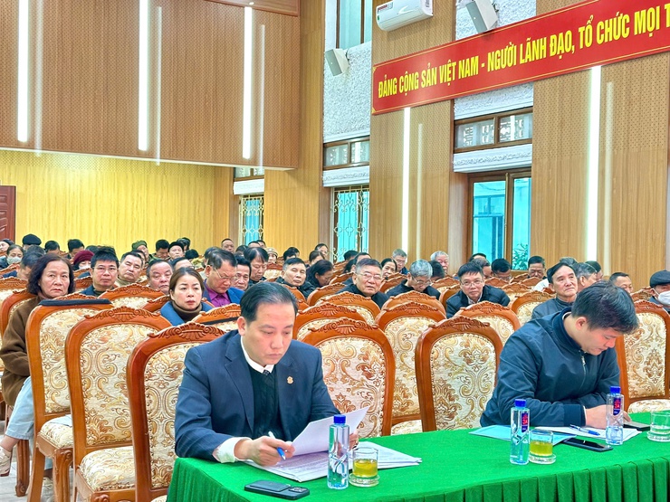 UBND – Ủy ban MTTQ Việt Nam xã Thư Lâm tổ chức Hội nghị triển khai kế hoạch tổ chức Hội nghị đại biểu Nhân dân; Tổ chức cuộc thi “Thôn, khu, tổ dân phố sáng – xanh – sạch – đẹp - Ảnh 2.