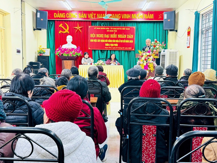 Ý Đảng hợp lòng dân – Khí thế từ Hội nghị Đại biểu Nhân dân thôn 2 Vạn Phúc- Ảnh 2.