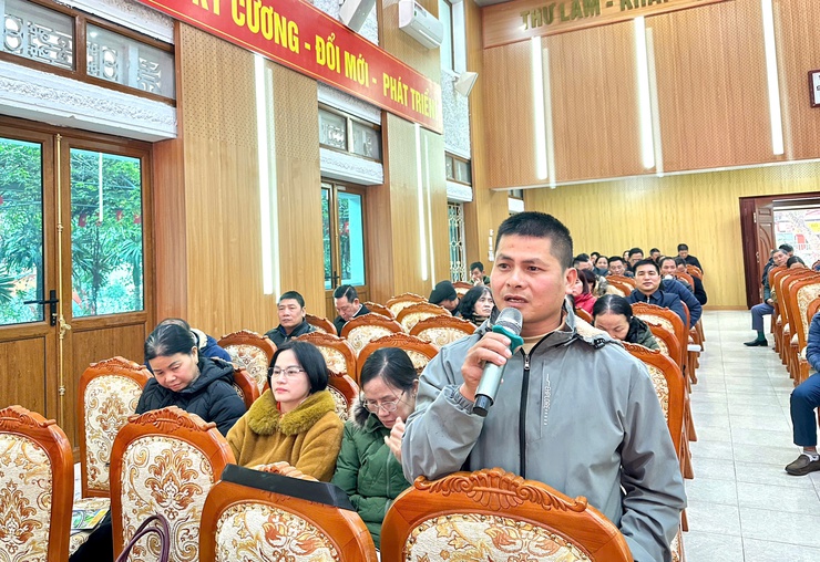 UBND – Ủy ban MTTQ Việt Nam xã Thư Lâm tổ chức Hội nghị triển khai kế hoạch tổ chức Hội nghị đại biểu Nhân dân; Tổ chức cuộc thi “Thôn, khu, tổ dân phố sáng – xanh – sạch – đẹp - Ảnh 7.