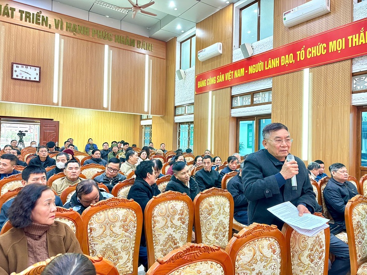 UBND – Ủy ban MTTQ Việt Nam xã Thư Lâm tổ chức Hội nghị triển khai kế hoạch tổ chức Hội nghị đại biểu Nhân dân; Tổ chức cuộc thi “Thôn, khu, tổ dân phố sáng – xanh – sạch – đẹp - Ảnh 9.