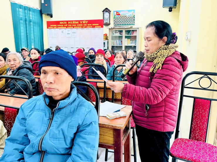 Ý Đảng hợp lòng dân – Khí thế từ Hội nghị Đại biểu Nhân dân thôn 2 Vạn Phúc- Ảnh 5.