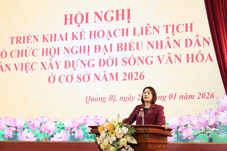 Ủy ban Mặt trận Tổ quốc Việt Nam xã Quảng Bị tổ chức Hội nghị đại biểu Nhân dân bàn về xây dựng đời sống văn hóa năm 2026- Ảnh 5.