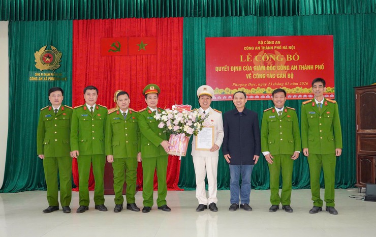 CÔNG AN THÀNH PHỐ HÀ NỘI CÔNG BỐ QUYẾT ĐỊNH VỀ CÔNG TÁC CÁN BỘ - Ảnh 3.