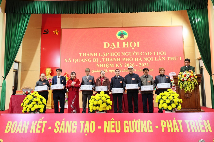 Đại hội thành lập Hội Người cao tuổi xã Quảng Bị lần thứ I, nhiệm kỳ 2026 - 2031- Ảnh 11.