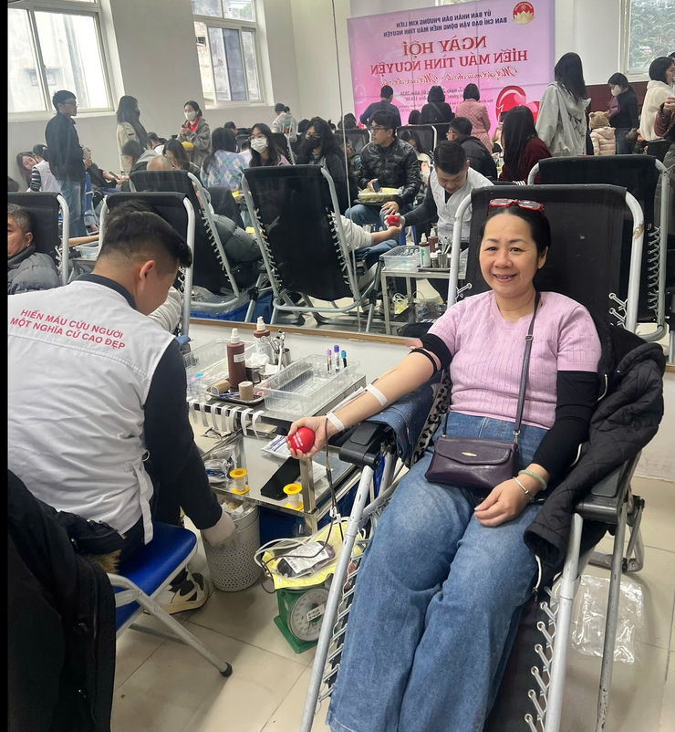 Phường Kim Liên tổ chức Ngày hội hiến máu tình nguyện Xuân hồng năm 2026- Ảnh 14.
