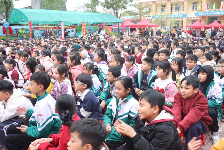 Rộn ràng ngày hội “ Xuân yêu thương – Tết sum vầy” tại trường Tiểu học Khai Thái- Ảnh 6.