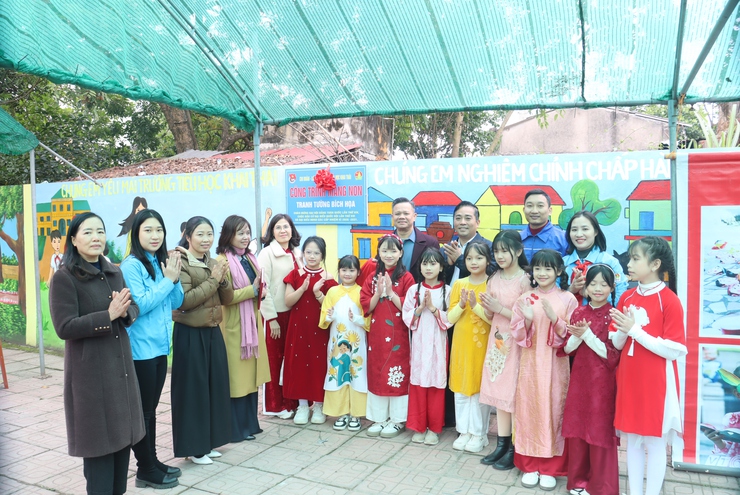 Rộn ràng ngày hội “ Xuân yêu thương – Tết sum vầy” tại trường Tiểu học Khai Thái- Ảnh 12.