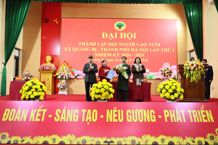 Đại hội thành lập Hội Người cao tuổi xã Quảng Bị lần thứ I, nhiệm kỳ 2026 - 2031- Ảnh 2.