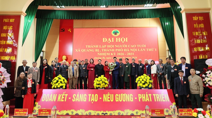 Đại hội thành lập Hội Người cao tuổi xã Quảng Bị lần thứ I, nhiệm kỳ 2026 - 2031- Ảnh 8.