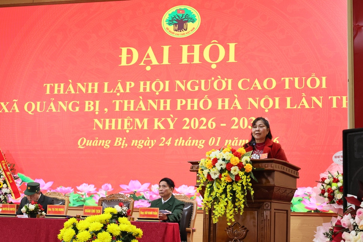 Đại hội thành lập Hội Người cao tuổi xã Quảng Bị lần thứ I, nhiệm kỳ 2026 - 2031- Ảnh 3.