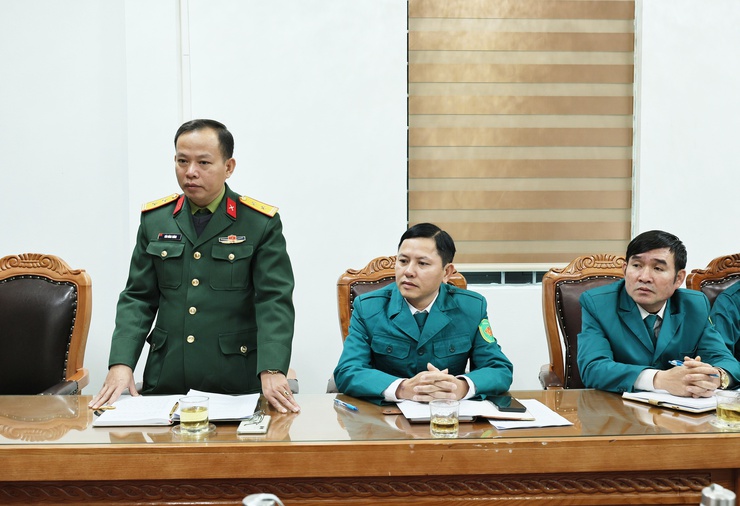 UBND xã Quảng Bị tổ chức hội nghị bàn giao nhiệm vụ Chỉ huy trưởng Ban Chỉ huy Quân sự xã- Ảnh 3.