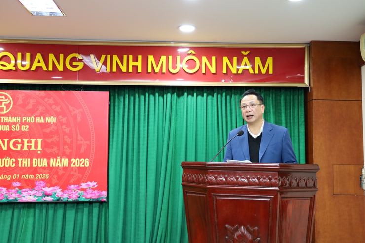 Hội nghị Tổng kết Cụm thi đua số 2 thành phố Hà Nội, phát động và ký kết giao ước thi đua năm 2026- Ảnh 2.