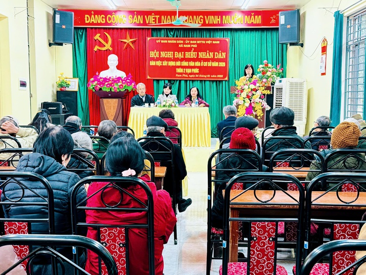 Ý Đảng hợp lòng dân – Khí thế từ Hội nghị Đại biểu Nhân dân thôn 2 Vạn Phúc- Ảnh 6.