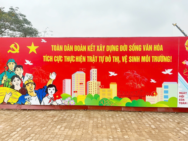 Hiệu quả công tác tuyên truyền trực quan trong các ngày lễ lớn- Ảnh 4.