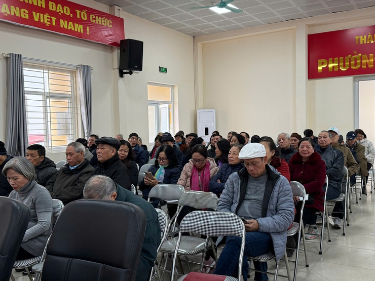 Phường Tương Mai tổ chức hội nghị giao ban với các 
Tổ dân phố tháng 01/2026
- Ảnh 5.