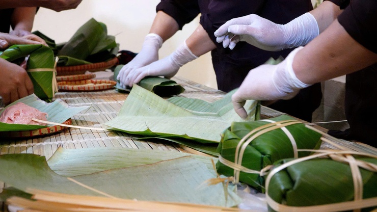 TRẢI NGHIỆM GIÃ GIÒ CHẢ TRUYỀN THỐNG ƯỚC LỄ – TÔN VINH GIÁ TRỊ VĂN HÓA ẨM THỰC THUẦN VIỆT- Ảnh 7.