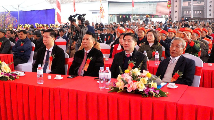 LỄ KHÁNH THÀNH ĐÌNH, MIẾU ÁNG PHAO NĂM 2026 – DẤU ẤN TÂM LINH, KẾT TINH TÂM HUYẾT CỦA ĐẢNG, CHÍNH QUYỀN VÀ NHÂN DÂN- Ảnh 9.