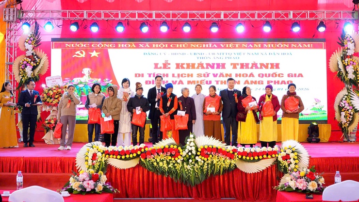 LỄ KHÁNH THÀNH ĐÌNH, MIẾU ÁNG PHAO NĂM 2026 – DẤU ẤN TÂM LINH, KẾT TINH TÂM HUYẾT CỦA ĐẢNG, CHÍNH QUYỀN VÀ NHÂN DÂN- Ảnh 10.