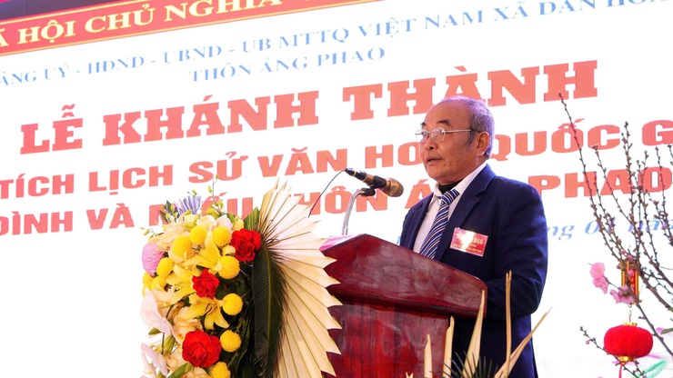 LỄ KHÁNH THÀNH ĐÌNH, MIẾU ÁNG PHAO NĂM 2026 – DẤU ẤN TÂM LINH, KẾT TINH TÂM HUYẾT CỦA ĐẢNG, CHÍNH QUYỀN VÀ NHÂN DÂN- Ảnh 6.