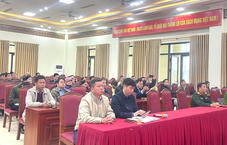 XÃ VĨNH THANH TỔ CHỨC HỘI NGHỊ TẬP HUẤN LẬP VÀ NIÊM YẾT DANH SÁCH CỬ TRI PHỤC VỤ BẦU CỬ NĂM 2026- Ảnh 2.