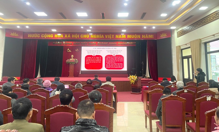 XÃ VĨNH THANH TỔ CHỨC HỘI NGHỊ TẬP HUẤN LẬP VÀ NIÊM YẾT DANH SÁCH CỬ TRI PHỤC VỤ BẦU CỬ NĂM 2026- Ảnh 9.