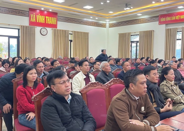 XÃ VĨNH THANH TỔ CHỨC HỘI NGHỊ TẬP HUẤN LẬP VÀ NIÊM YẾT DANH SÁCH CỬ TRI PHỤC VỤ BẦU CỬ NĂM 2026- Ảnh 15.