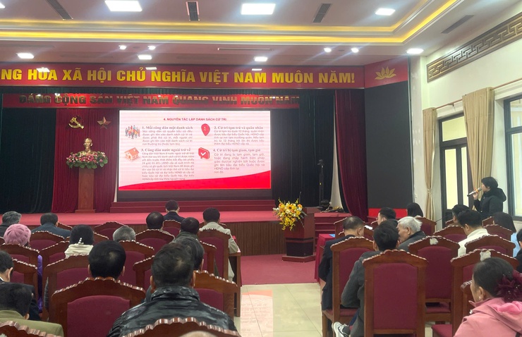XÃ VĨNH THANH TỔ CHỨC HỘI NGHỊ TẬP HUẤN LẬP VÀ NIÊM YẾT DANH SÁCH CỬ TRI PHỤC VỤ BẦU CỬ NĂM 2026- Ảnh 12.