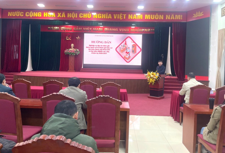 XÃ VĨNH THANH TỔ CHỨC HỘI NGHỊ TẬP HUẤN LẬP VÀ NIÊM YẾT DANH SÁCH CỬ TRI PHỤC VỤ BẦU CỬ NĂM 2026- Ảnh 18.