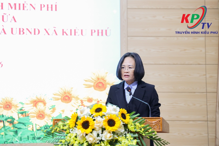 UBND xã Kiều Phú tổ chức Hội nghị tổng kết công tác khám bệnh, tư vấn sức khỏe, và ký hợp tác lâu dài với Học viện Y – Dược học cổ truyền Việt Nam - Ảnh 3.
