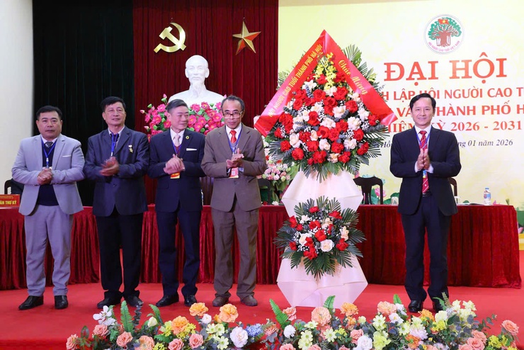 Đại hội thành lập hội Người Cao tuổi xã Hồng Vân thành công tốt đẹp- Ảnh 1.