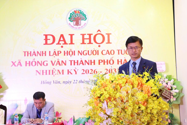 Đại hội thành lập hội Người Cao tuổi xã Hồng Vân thành công tốt đẹp- Ảnh 5.