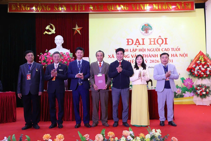 Đại hội thành lập hội Người Cao tuổi xã Hồng Vân thành công tốt đẹp- Ảnh 3.