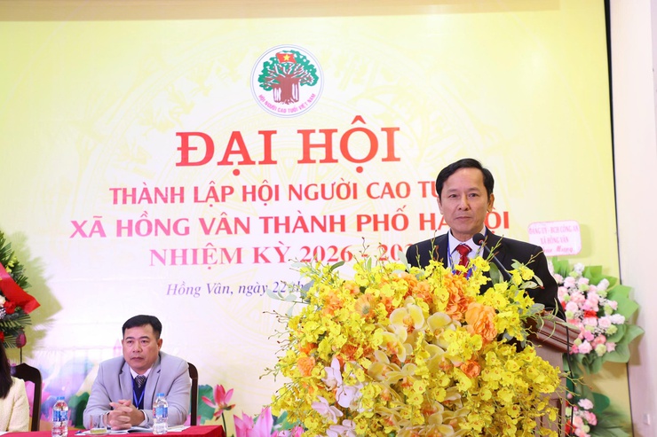 Đại hội thành lập hội Người Cao tuổi xã Hồng Vân thành công tốt đẹp- Ảnh 4.