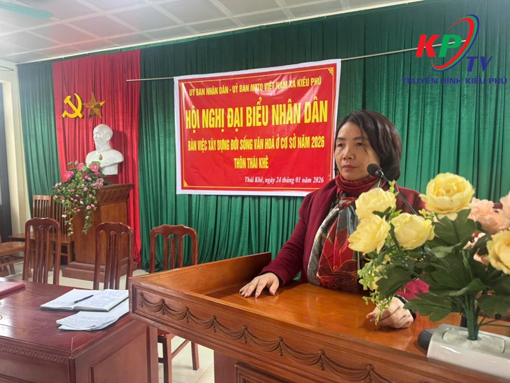 Kiều Phú khí thế từ hội nghị đại biểu Nhân dân ở các thôn năm 2026- Ảnh 2.