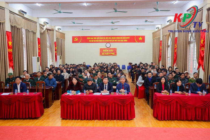 Ủy ban MTTQ Việt Nam xã Kiều Phú tổ chức Hội nghị tổng kết năm 2025, triển khai nhiệm vụ trước, trong và sau Tết Nguyên Đán Bính Ngọ năm 2026. Tổ chức Ký giao ước thi đua năm 2026.- Ảnh 1.