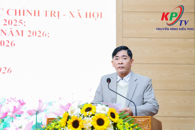 Ủy ban MTTQ Việt Nam xã Kiều Phú tổ chức Hội nghị tổng kết năm 2025, triển khai nhiệm vụ trước, trong và sau Tết Nguyên Đán Bính Ngọ năm 2026. Tổ chức Ký giao ước thi đua năm 2026.- Ảnh 4.