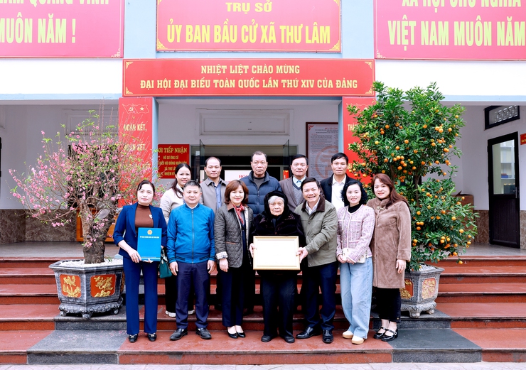 ĐU- HĐND-UBND-UBMTTQ Việt Nam xã Thư Lâm khen thưởng các tập thể, cá nhân có thành tích xuất sắc trong thực hiện công tác GPMB trên địa bàn xã, trao tặng quyết định danh hiệu NTVT- Ảnh 9.