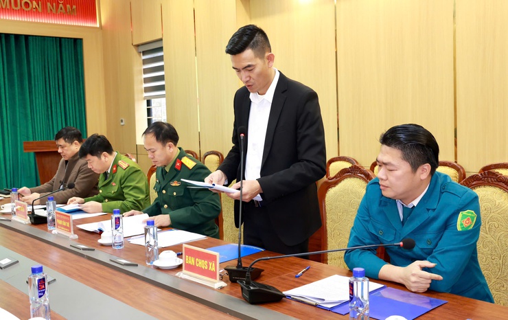 BAN CHỈ HUY QUÂN SỰ XÃ THƯ LÂM TỔ CHỨC HỘI NGHỊ BÀN GIAO NHIỆM VỤ CHỈ HUY TRƯỞNG BAN CHỈ HUY QUÂN SỰ XÃ- Ảnh 2.