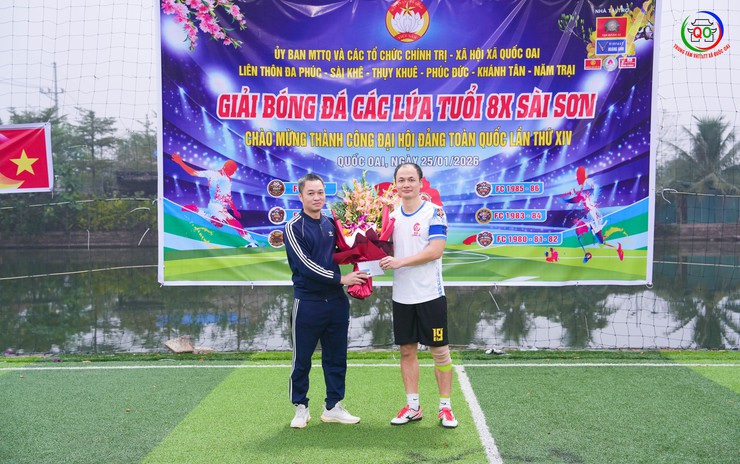 BẾ MẠC GIẢI BÓNG ĐÁ CÁC LỨA TUỔI 8X KHU VỰC SÀI SƠN NĂM 2026- Ảnh 19.