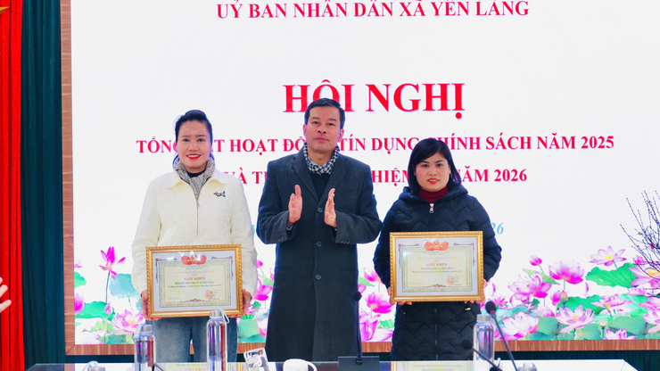 Yên Lãng tổng kết công tác tín dụng chính sách xã hội năm 2025, triển khai nhiệm vụ năm 2026- Ảnh 5.