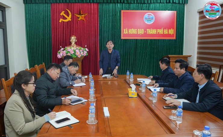 Hội nghị đánh giá kết quả hoạt động tuần 04, Triển khai Chương trình công tác tuần 05 của Thường trực HĐND xã Hưng Đạo- Ảnh 1.