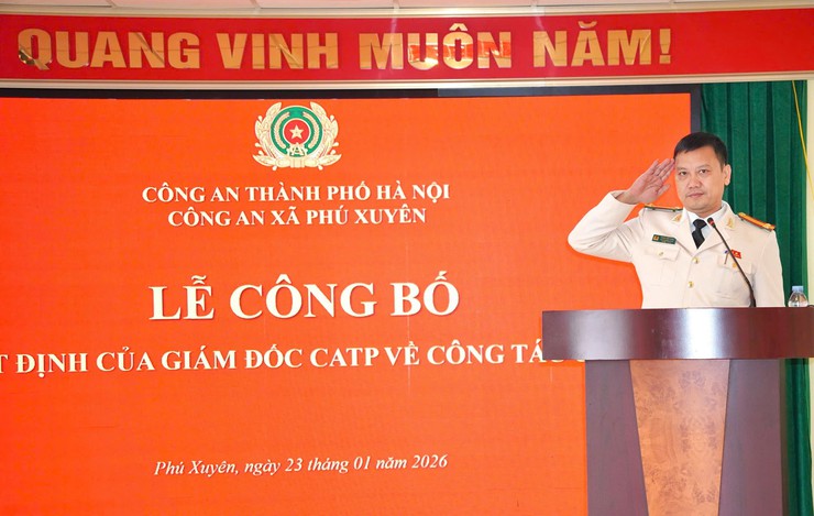 CÔNG BỐ QUYẾT ĐỊNH VỀ CÔNG TÁC CÁN BỘ- Ảnh 1.