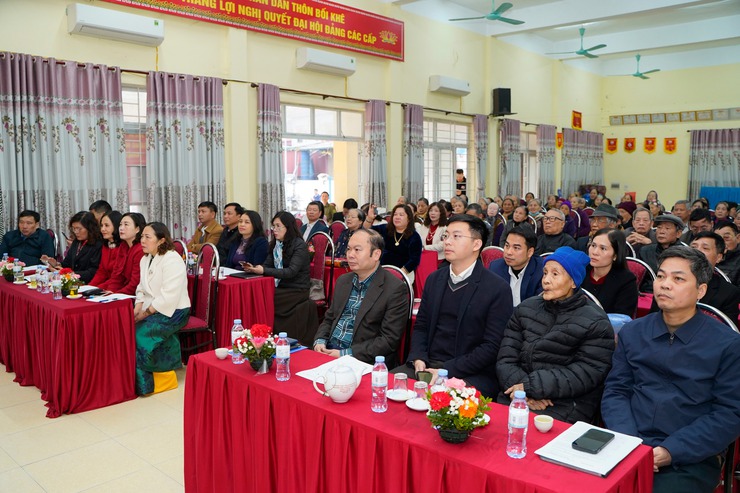 Xã Chuyên Mỹ tổ chức điểm Hội nghị đại biểu Nhân dân 2026 tại thôn Bối Khê- Ảnh 6.