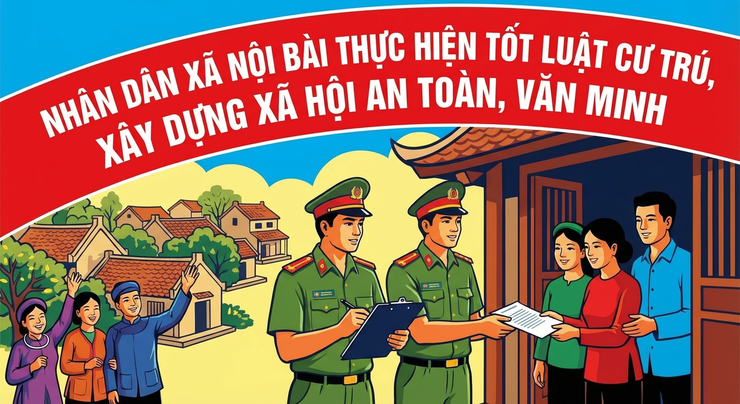 XÃ NỘI BÀI TỔNG RÀ SOÁT, KIỂM TRA CƯ TRÚ- Ảnh 1.