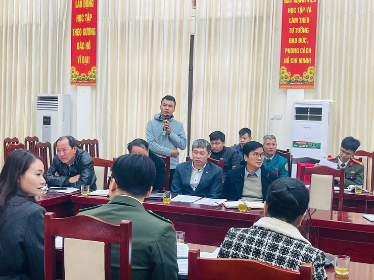 Chuyên Mỹ tổ chức cưỡng chế 2 hộ vi phạm đất đai, thuỷ lợi ngày 28/01/2026- Ảnh 3.