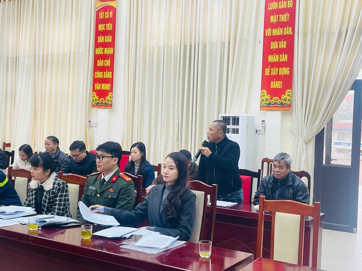 Chuyên Mỹ tổ chức cưỡng chế 2 hộ vi phạm đất đai, thuỷ lợi ngày 28/01/2026- Ảnh 4.